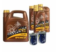 10L pemco idrive 370 0W-40 olio motore Api Sn Acea A3/B4 Incl. Motor Doctor