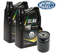 10L Petronas Selenia Wr pure Energy 5W30 & Olio per Fiat Citroen 9.55535-S1