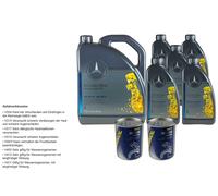 10L PKW Olio Motore Sintetico Per Mercedes 5W-40 MB 229.5 2xMotor Doctor