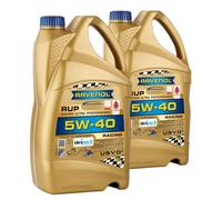 10L RAVENOL olio motore Rup Racing Ultra Performance SAE 5W-40 per BMW
