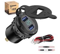10L0L Adattatore caricabatterie per carrello da golf, doppia porta USB a ricarica rapida 3.1, 5A Caricabatterie veloce per carrello da golf Club Car, EZGO (3.1 9-48V)