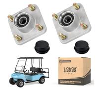 10L0L Carrello da golf Ruota anteriore mozzo Assemblea con cuscinetto mozzo/paraolio/copertura antipolvere 2 PZ per Club Car DS & Precedente 2003-up OEM # 102357701
