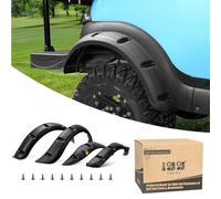 10L0L Golf Cart 4 Parafango Flares (2) Anteriore e (2) Posteriore, Precedente auto club