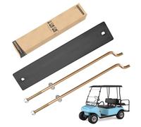 10L0L Golf Cart Batteria Tenere giù Piastra e Asta Kit per Club Auto DS & Carryall Veicoli Modello Elettrico 1998-2005 OEM 101090801 1013683 W/Rondella & Dadi