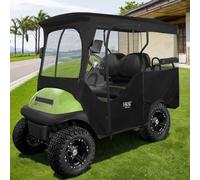 10L0L Golf Cart Enclosures Copertura per 4 passeggeri Club Car Precedent Veicolo o Club Car Precedent Extended Roof Cart, All Weather Windproof Waterproof Rain Cover