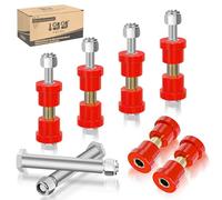 10L0L Kit di boccole a molla per carrello da golf con dado a vite, molle a balestra posteriori, grilli, manicotto per EZGO TXT/Medalist (dal 1994 in poi) e Club Car DS (dal 1981 in poi), sostituisce