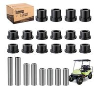 10L0L Kit di manicotti per boccola del braccio superiore anteriore e molla inferiore anteriore del carrello da golf per Club Car DS Gas & Electric dal 1992 in poi, sostituisce OEM # 1016346 1016349