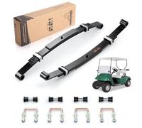 10L0L Kit di molle a 3 balestre per carrello da golf con boccole, manicotti e bulloni a U, compatibile con EZGO TXT Medalist 1995-2013, OEM # 70506-G01, 74135-G01, 74207-G01, 74207-G03 (2 confezioni)
