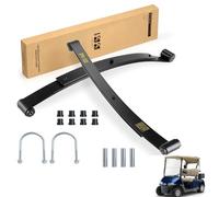 10L0L Kit di molle a balestra per carrello da golf per EZGO RXV, kit di molle a balestra posteriori resistenti con boccola a U e manicotti per carrello da golf EZGO RXV 2008-2013