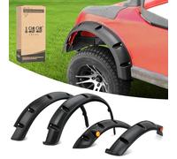 10L0L Parafango anteriore e posteriore per carrello da golf per EZGO RXV 2008-2015 Gas & Electric, con viti in acciaio inox, set di 4 (non adatto ai modelli modificati)
