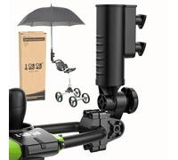 10L0L Portaombrelli da golf resistente, base in lega di alluminio resistente al vento, supporto universale si adatta su telai di diametro 0,7-1,3 pollici per ombrelloni, passeggino, sedia a rotelle