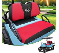 10L0L Set completo di coprisedili per carrelli da golf per sedili anteriori, facile da installare con protezioni in poliestere bicolore, universali per Club Car DS Precedent e Yamaha