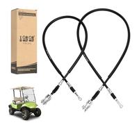 10L0L Set di cavi freno per carrello da golf compatibile con carrelli da golf elettrici e gas Yamaha G8 G14 G16 G19 G20 G22 (lato passeggero #JF2-F6351-10 e lato conducente #JF2-F6341-00)