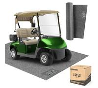 10L0L Tappetino universale per carrello da golf, resistente, impermeabile, resistente all'olio, antiscivolo, per carrello da golf, moto, ATV, UTV, dimensioni: 260 x 140 cm