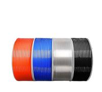10M/20M/50M/100M PU Tube OD 4MM 6MM 8MM 10MM 12mm Inside Diameter ID 2.5MM 5MM 6.5mm Pneumatic Pipe Pu Tube Air Hose Pipe(Blue 10m)
