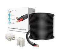 10M 22 Gauge 22/2 Cavo Elettrico a 2 Conduttori Cavo a 2 Fili 2X0,3Mm² per Luce