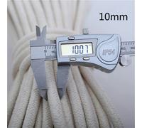 10M Cotone Corda Fascia Spago Lavaggio Vestiti Puleggia Macramè Fai 4-10mm White