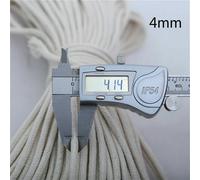 10M Cotone Corda Fascia Spago Lavaggio Vestiti Puleggia Macramè Fai da Te 4-10mm