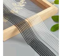 10M Filo di pesce Fascia elastica trasparente può essere vicino al corpo e cintura in rete traspirante fai da te biancheria intima abbigliamento cucito accessori-bianco-20mm-10M