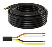 10m FLRYY Cavo del veicolo 4x1,5mm² tondo Cavo AUTO Cavo per rimorchio Bassa ten