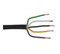 10m FLRYY Cavo del veicolo 5x 1,5mm² tondo Cavo AUTO Cavo per rimorchio