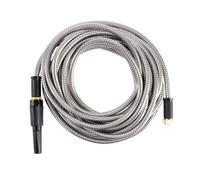 10m Giardino Tubo Irrigazione Acciaio Inox Metallo - Knickfrei, Inox, Flessibile