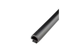 10M Lega Di Alluminio Striscia Sigillante Porte E Finestre, Isolamento Acustico Guarnizione in Silicone, Piatto Guarnizioni Insonorizzante Impermeabile, Strisce Larghezza Fondo 5/6/7 Mm (5mm)