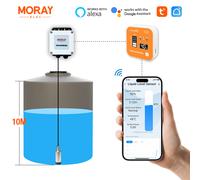 10M Moray ME202R 433MHz Sommergibile Allarme remoto ad alta precisione Display della temperatura a LED Sensore di livello del serbatoio WIFI
