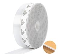 10M Nastro Sigillante in Silicone per Soglie e Porte Blindate, Strisce di Guarnizione Autoadesive Trasparente Paraspifferi sottoporta Antivento Striscia di Sigillatura Antipolvere per Porte Finestre