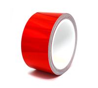 10m Rigate 40mm Ologramma Rosso Auto Moto Striscette Decorative Strisce Laterali