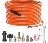 10M Sonda Sturatubi per Idropulitrice per M22, Karcher K2-K7, Lavor, Bosch