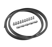 10m Tubo di Freno Ø 4,75 mm Kit + 10 raccordi maschi + 5 connettori M10 x 1 DIN 74 234 Set di Tubi di Acciaio e Accessori dei Freni per Svasatura DIN F