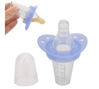 10ml Alimentatore per Ciuccio per Bambini, Dispenser per Medicinali Liquidi Tipo Capezzolo Orale Neonati Portatile Porta Latte in Polvere per Neonati per Neonato per Medicine, Acqua, Latte, Succo