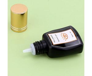 10ml Colla professionale per extension ciglie, asciugatura rapida in 1-2 secondi, tenuta forte per 6-7 settimane, adesivo per ciglie ultra nero ad alta resistenza senza lattice Polistirolo