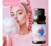 10ml Olio essenziale alla fragranza di zucchero filato/marshmallow, profumo dolce e persistente di zucchero filato, adatto per diffusore per auto, uso domestico o esterno, compatibile con umidificator
