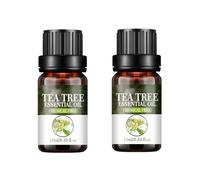 10ml Trattamento per l'acne Siero per il viso Olio dell'albero del tè Dissolvenza Segni dell'acne Rimozione di macchie di brufoli Idratante Rassodante Pulizia dei pori Essenza restringente (2PCS)