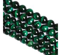 10mm 36PCS Naturale Verde Occhio di Tigre Perline Distanziatore Rotonde Perline sfuse per la creazione di gioielli fai da te Braccialetti Accessori Filo 15 "Gu-k6690