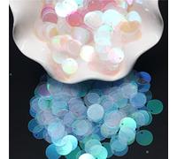 10mm grandi paillettes colorate con foro laterale in PVC piatto rotondo sciolto paillettes paillettes cucito mestiere fai da te scrapbooking ciondolo