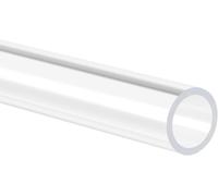 10Mm ID X 12Mm OD X 305Mm Trasparente Rigido Acrilico Tubo, 2Pz Rigido Tubo Tond