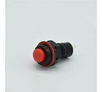 10mm Momentary Push Button Switch 6Color Red Green Blue Yellow White Reset 6Pcs(6 red)