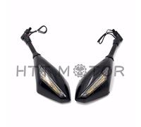 10mm Moto LED Giro Signal Retrovisore Lato Specchietti Per Honda Suzuki Cruiser