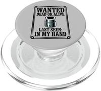 10MM Socket Wanted Poster Auto Guy Divertente Meccanico Auto PopSockets PopGrip per MagSafe