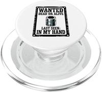 10MM Socket Wanted Poster Auto Guy Divertente Meccanico Auto PopSockets PopGrip per MagSafe