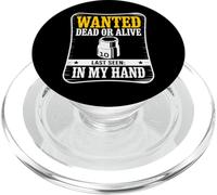 10MM Socket Wanted Poster Auto Guy Divertente Meccanico Auto PopSockets PopGrip per MagSafe
