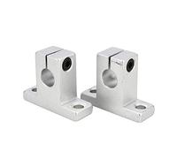 10mm Supporto per asta lineare SK10 2Pcs Supporto per guida lineare per albero lineare verticale Supporto asse verticale