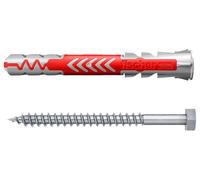 10mm x 80mm Duopower Cartongesso Tasselli con Viti, Confezione Di 10 - 538257