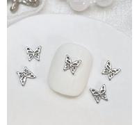 10Pack 3D Farfalla Nail Lega Farfalla Per Chiodo Farfalla Nail Art Gemme Forniture