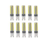 10Pack Dimmable G9 5W LED Bulb 110V 40W Halogen Bulb Replacement Warm White 3000K/Cool White 6000K Equivalent (Color : Warm white)