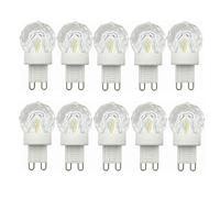 10Pack G9 LED Light Bulb 25W Equivalent 3W 180LM G9 Base LED Halogen Replacement Bulbs for Home Lighting Ceiling Fan Bedroom Dimmable AC220V (Cool White)