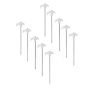 10pack Pesante Tipo Peg Camping Gear Tenda Installare Strumento Stabilità Tenda Accessori Per Tende Include Hexes Driver